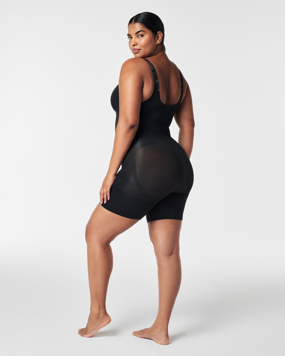 OnCore Open-Bust Mid-Thigh Bodysuit