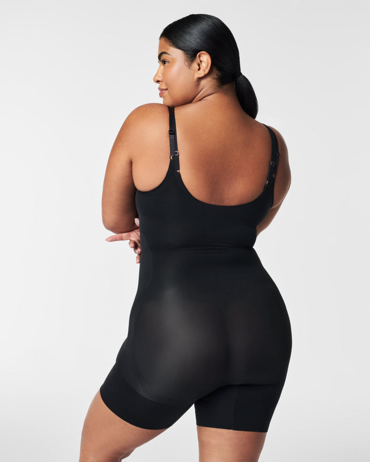 OnCore Open-Bust Mid-Thigh Bodysuit