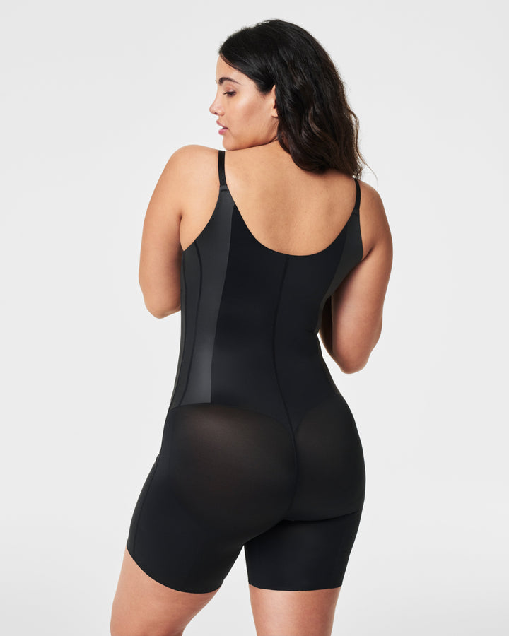 supersculpt™ Total Contour Open-Bust Mid-Thigh Bodysuit