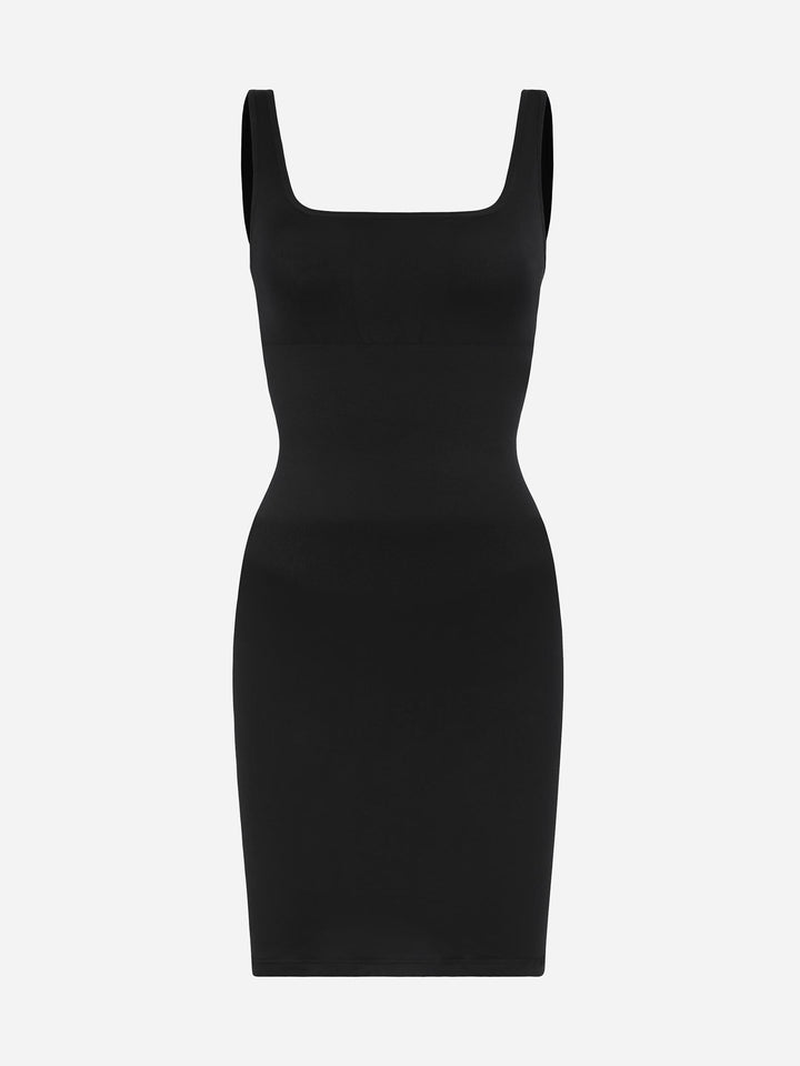 Seamless Square Neck Shaping Dress