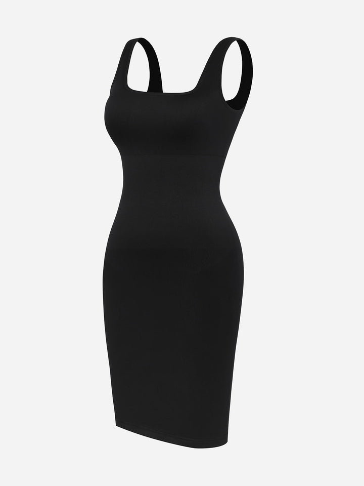 Seamless Square Neck Shaping Dress