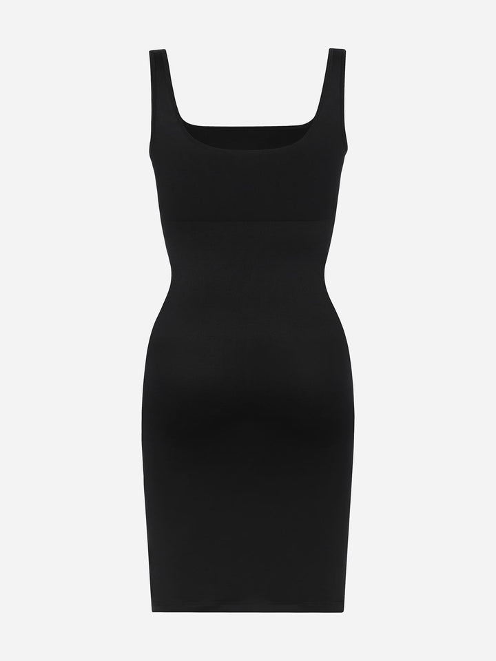 Seamless Square Neck Shaping Dress