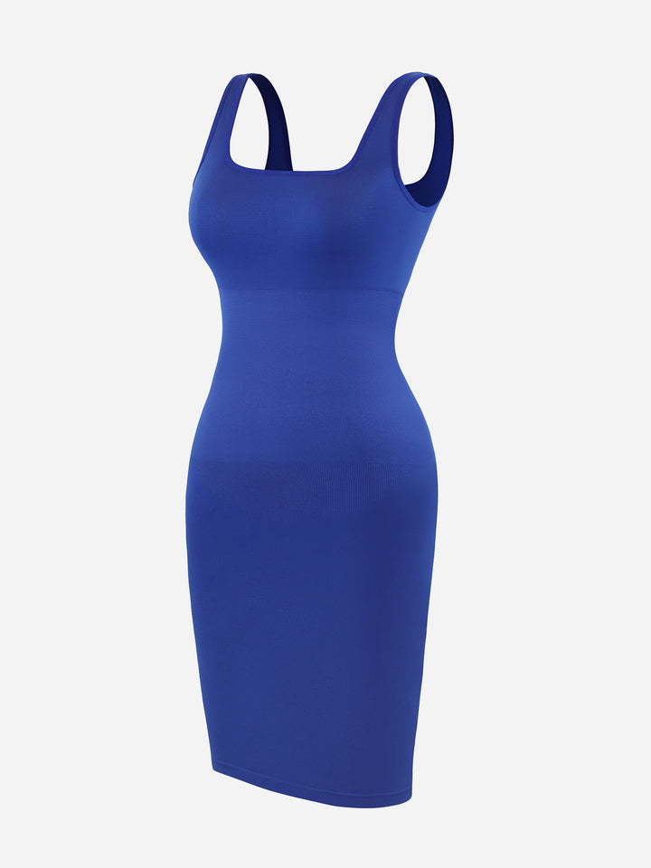 Seamless Square Neck Shaping Dress