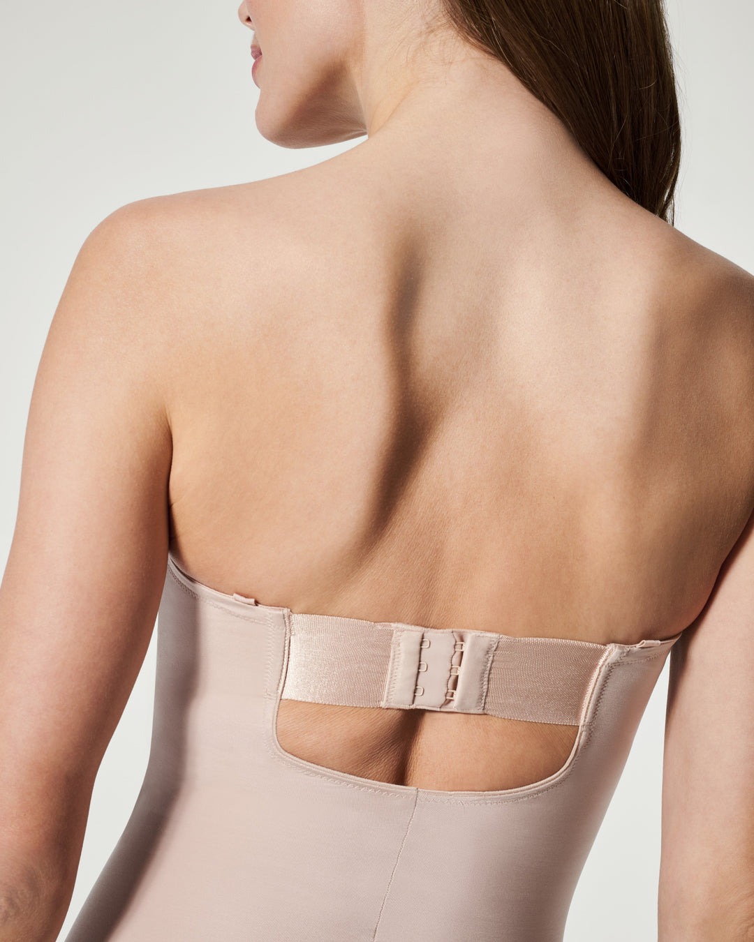 Suit Your Fancy Strapless Cupped Brief Bodysuit