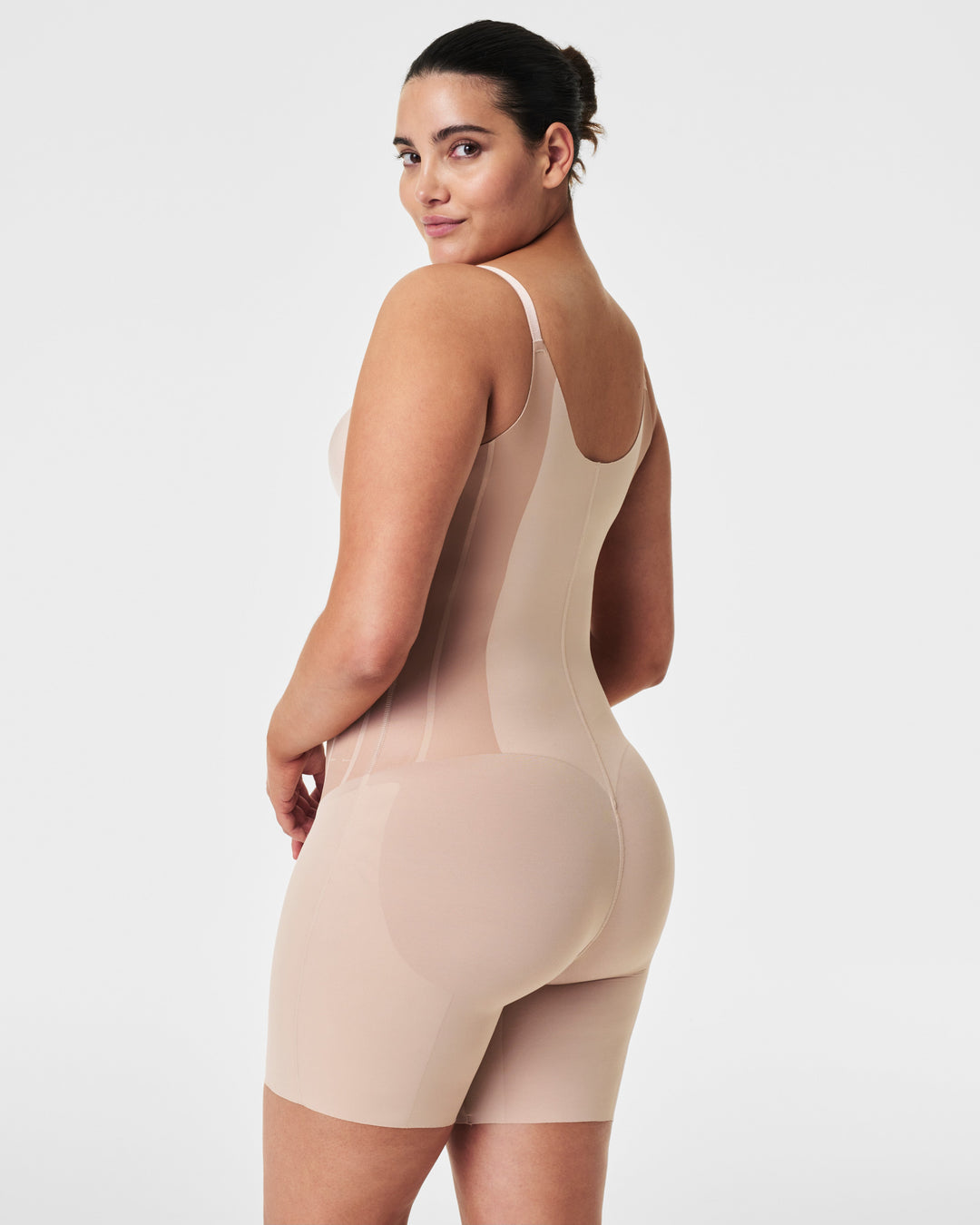 supersculpt™ Total Contour Open-Bust Mid-Thigh Bodysuit