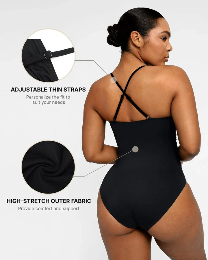 Shaping U-Ring One-Piece Swimsuit