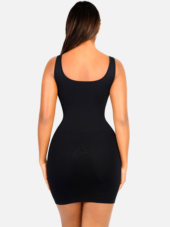 Seamless Square Neck Shaping Dress