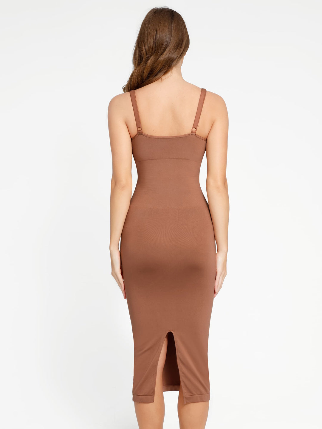 Nursing-Friendly Seamless Eco-Friendly Shaper Dress with Removable Pads