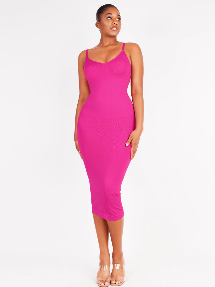 Seamless Midi Body Shaper Dress