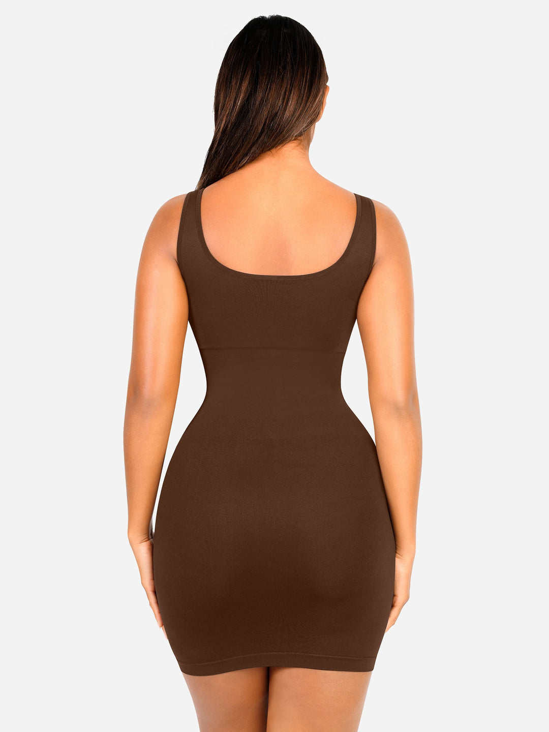 Seamless Square Neck Shaping Dress