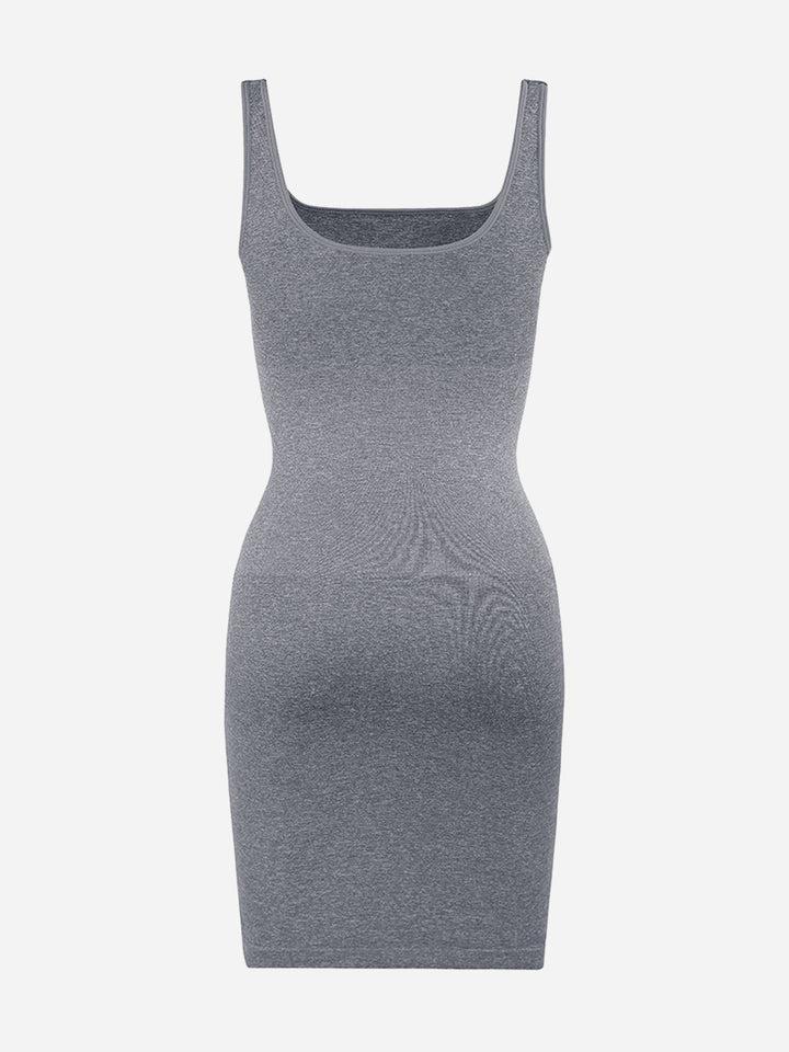 Seamless Square Neck Shaping Dress