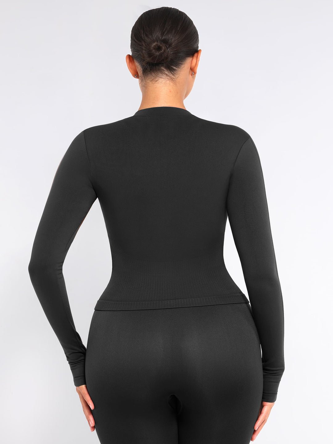 Seamless Long-Sleeve Workout Top