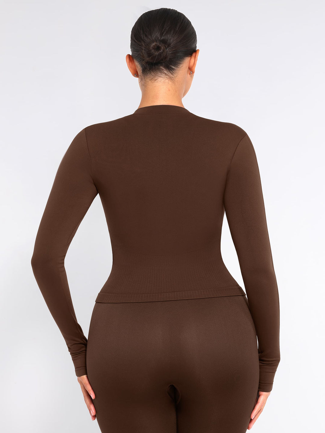 Seamless Long-Sleeve Workout Top