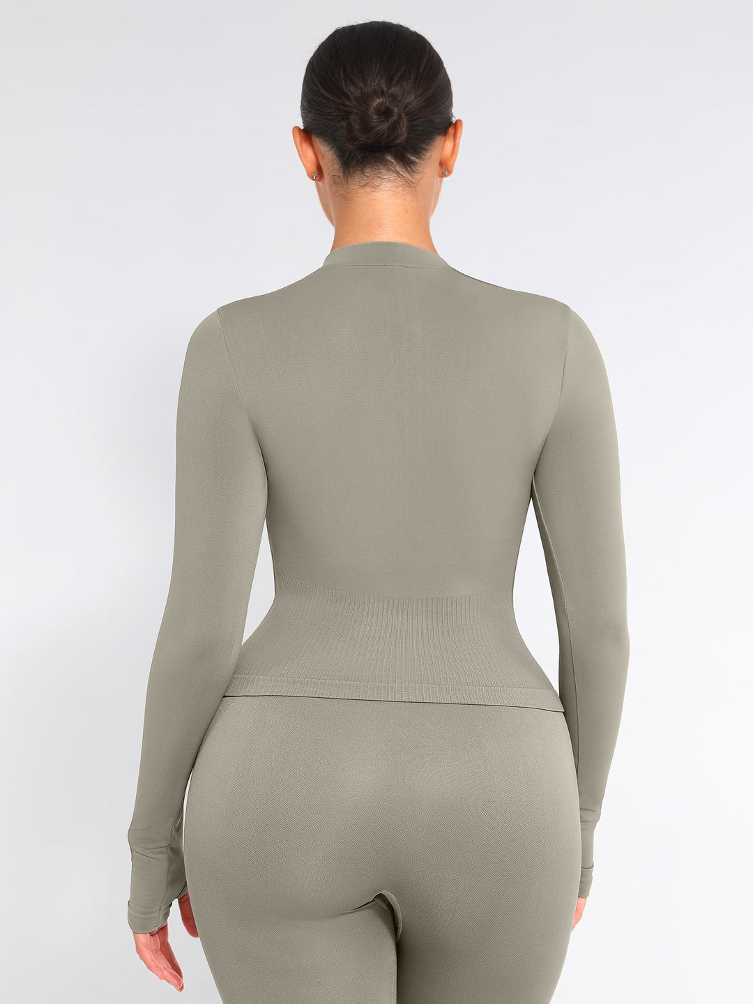 Seamless Long-Sleeve Workout Top