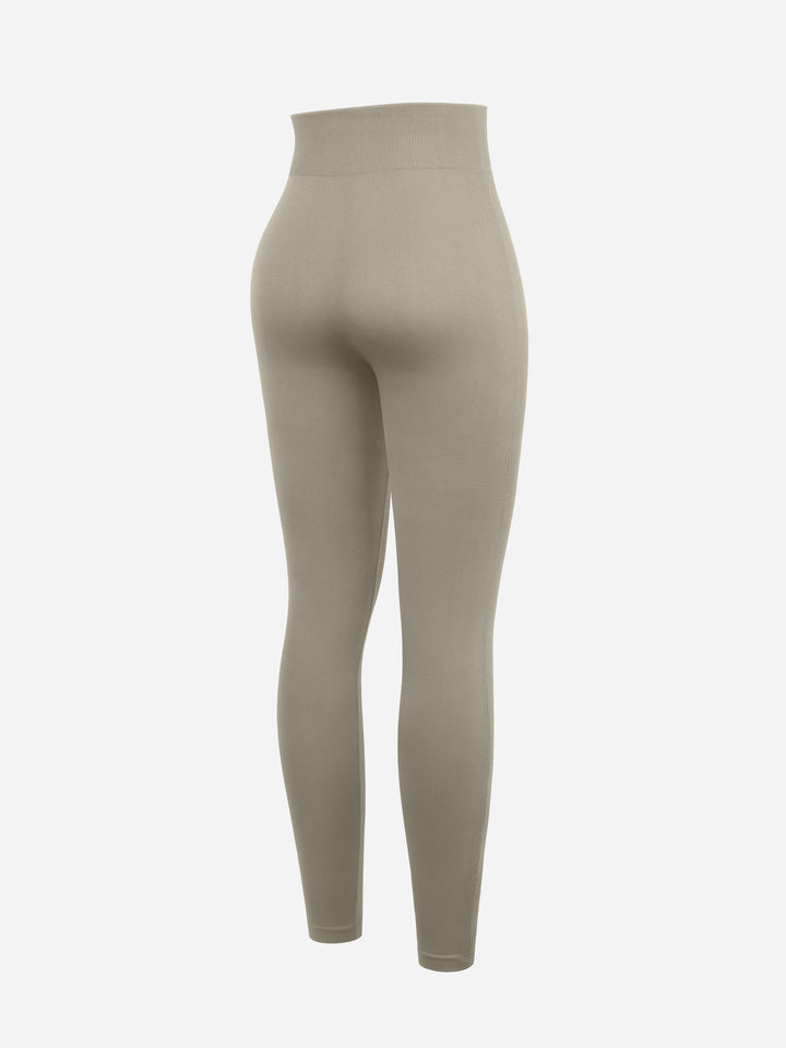 Seamless High Waisted Yoga Leggings for Tummy Control and Leg Sculpting