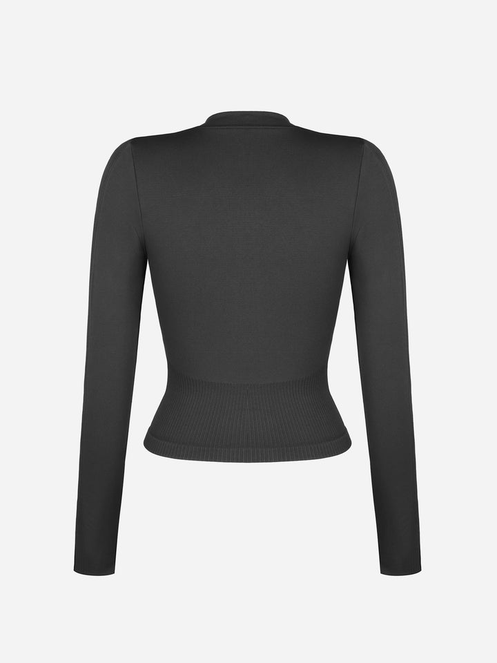 Seamless Long-Sleeve Workout Top