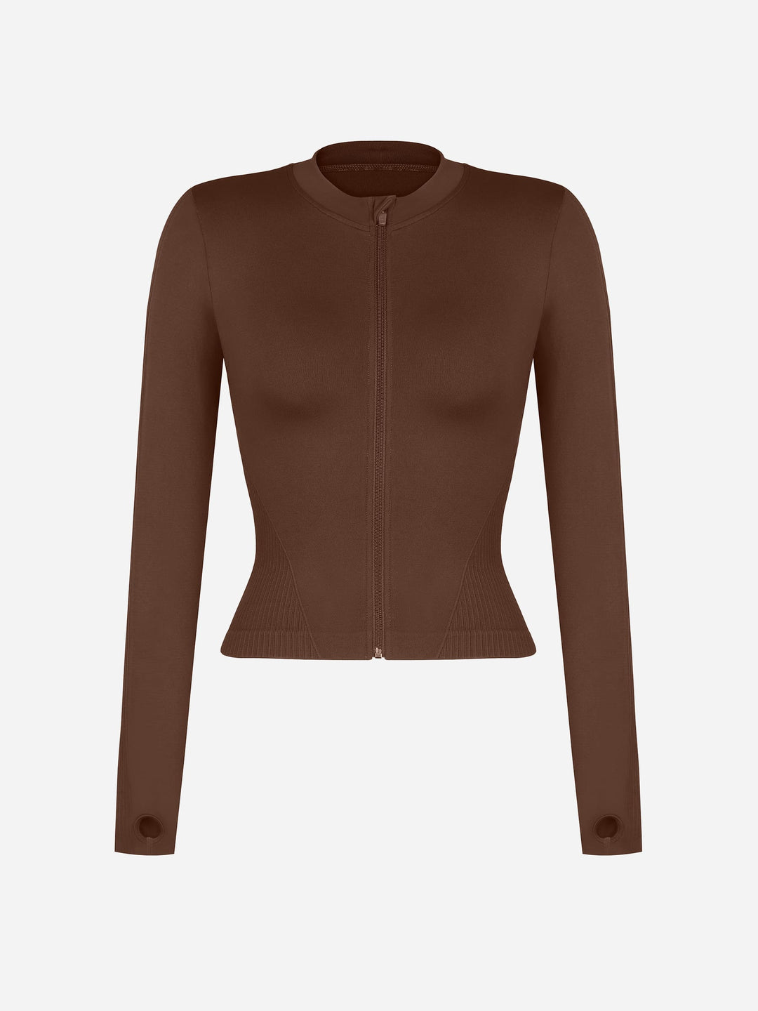 Seamless Long-Sleeve Workout Top