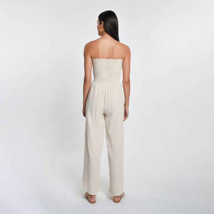 Cheesecloth jumpsuit