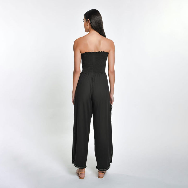 Cheesecloth jumpsuit