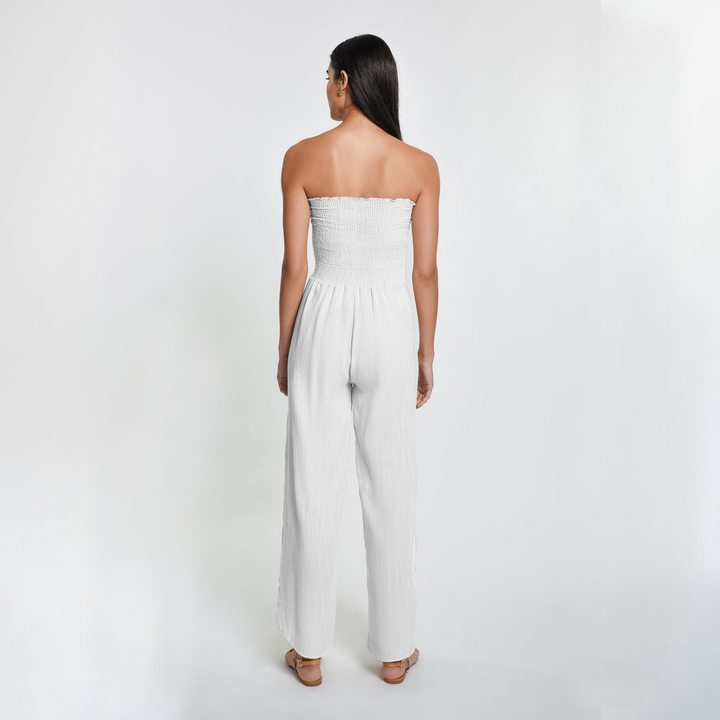 Cheesecloth jumpsuit