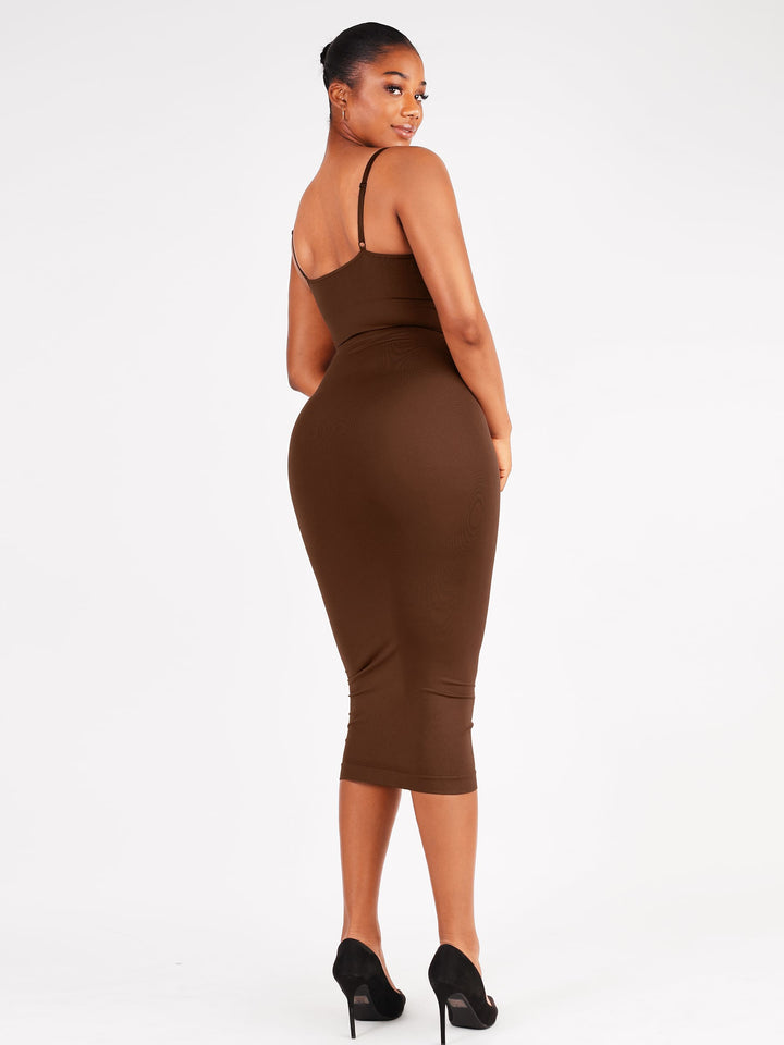 Seamless Midi Body Shaper Dress