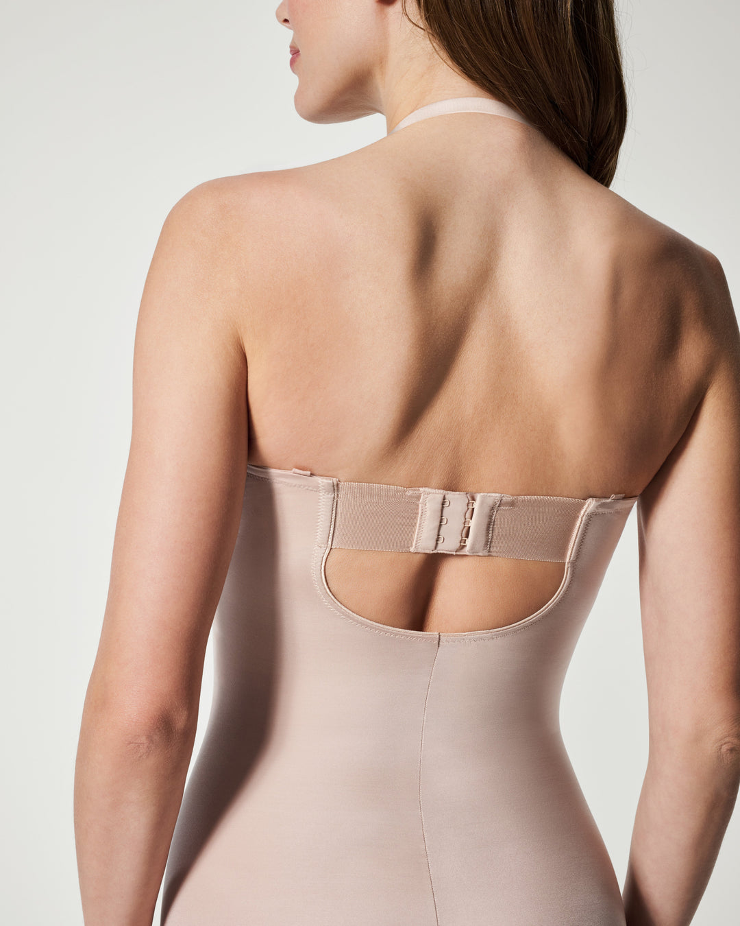 Suit Your Fancy Strapless Cupped Brief Bodysuit