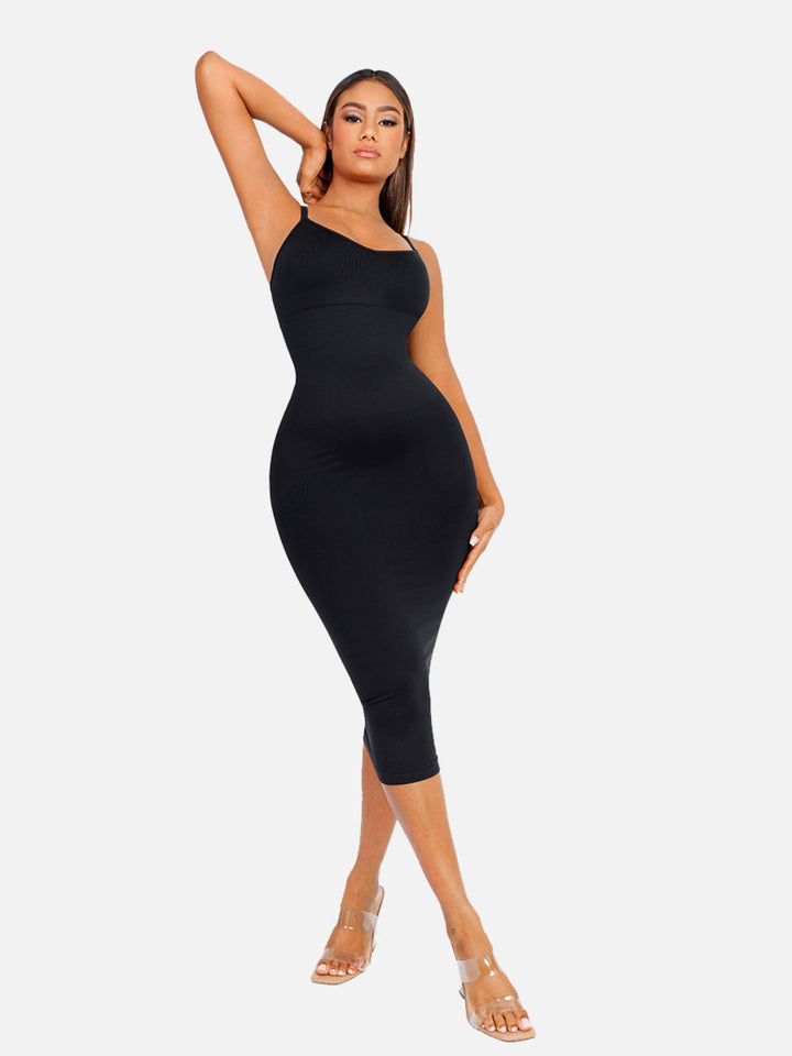 Seamless Midi Body Shaper Dress