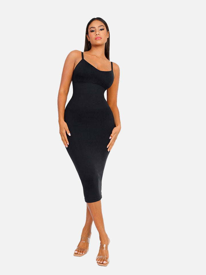 Seamless Midi Body Shaper Dress