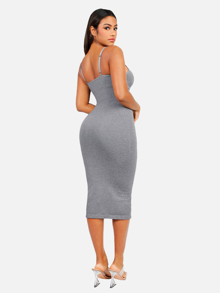 Seamless Midi Body Shaper Dress