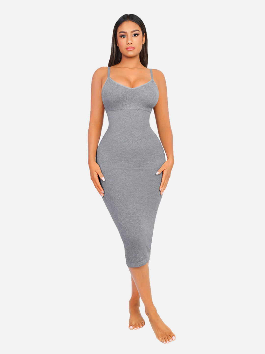 Seamless Midi Body Shaper Dress