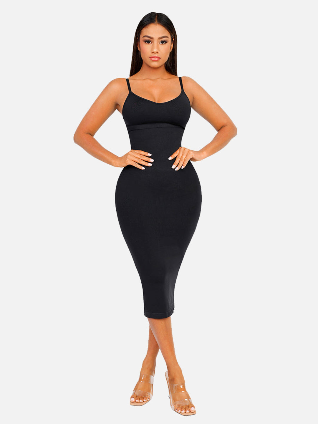 Seamless Midi Body Shaper Dress